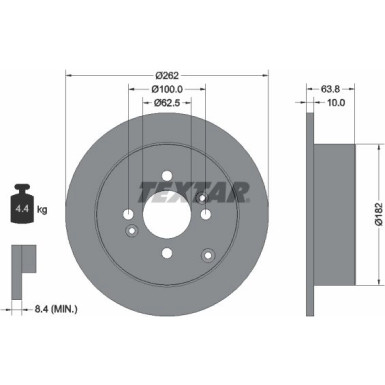 92161303 Bremsscheibe PRO