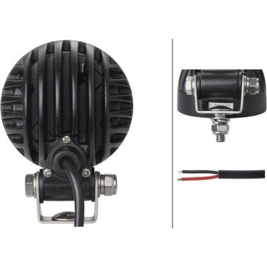 Hella Arbeitsscheinwerfer HELLA ValueFit 1G0 357 000-011