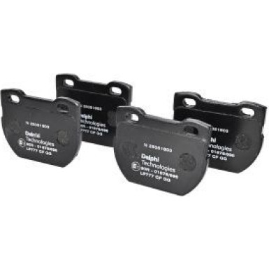 Delphi Bremsbelagsatz, Scheibenbremse LP777