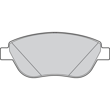 Valeo Bremsbelagsatz, Scheibenbremse ESSENTIAL 301698