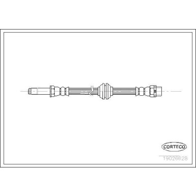 Corteco | Bremsschlauch | 19026628