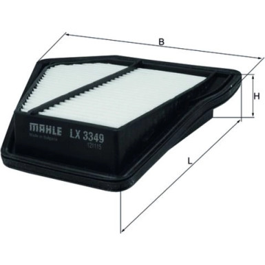 LX 3349 Luftfilter