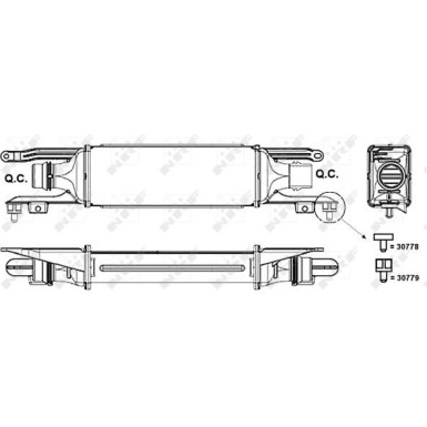 30779 Ladeluftkühler 30779 Ladeluftkühler