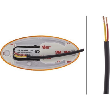 2PS 964 295-081 Seitenmarkierungsleuchte