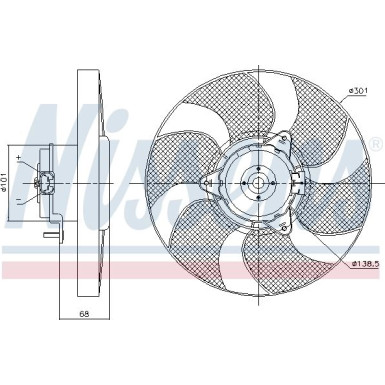 85900 Lüfter, Motorkühlung
