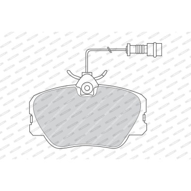 FDB415 Bremsbelagsatz, Scheibenbremse PREMIER ECO FRICTION