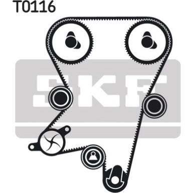 VKMA 05222 Zahnriemensatz