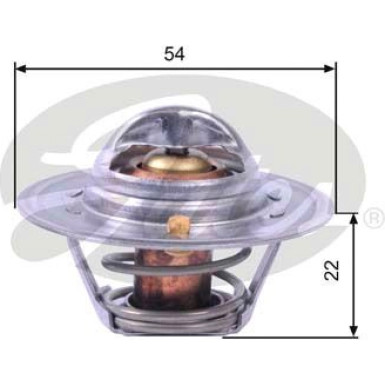 TH12888G2 Thermostat, Kühlmittel