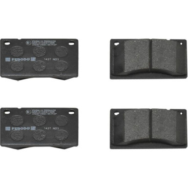 FDB813 Bremsbelagsatz, Scheibenbremse PREMIER ECO FRICTION