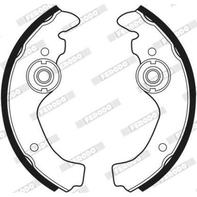 Ferodo | Bremsbackensatz | FSB23