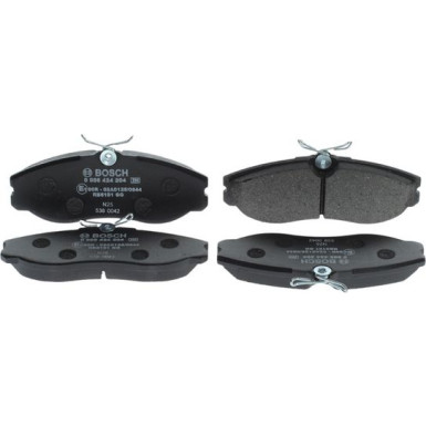 0 986 424 204 Bremsbelagsatz, Scheibenbremse