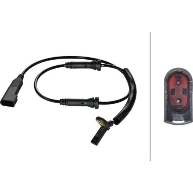 Hella | Sensor, Raddrehzahl | 6PU 009 106-911