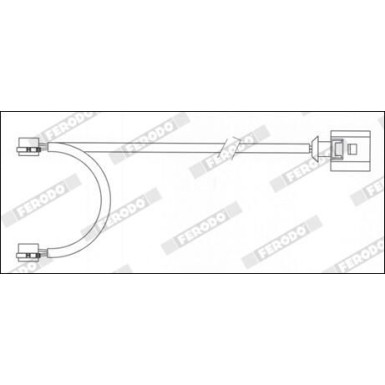 FWI339 Warnkontakt, Bremsbelagverschleiß PREMIER