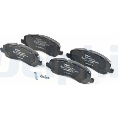 LP1684 Bremsbelagsatz, Scheibenbremse