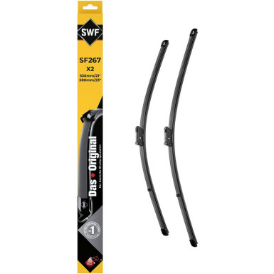 SWF Wischblatt Scheibenwischer DAS ORIGINAL SET 119267 SWF Wischblatt Scheibenwischer DAS ORIGINAL SET 119267
