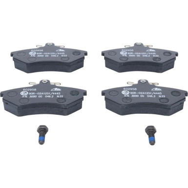 13.0460-2958.2 Bremsbelagsatz, Scheibenbremse