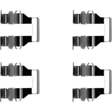 BOSCH Zubehörsatz, Scheibenbremsbelag 1 987 474 617
