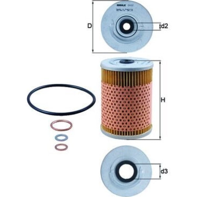Knecht | Ölfilter | OX 32D