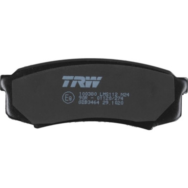 TRW Bremsbelagsatz, Scheibenbremse COTEC GDB3464