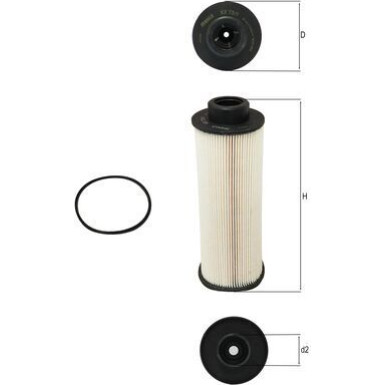 Knecht | Kraftstofffilter | KX 73/1D Knecht | Kraftstofffilter | KX 73/1D