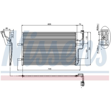 94901 Kondensator, Klimaanlage 94901 Kondensator, Klimaanlage