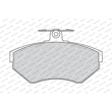 FDB1312 Bremsbelagsatz, Scheibenbremse PREMIER ECO FRICTION