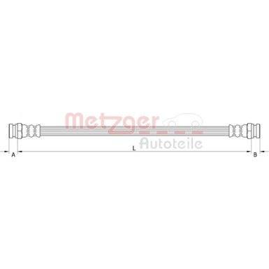 4110320 Bremsschlauch