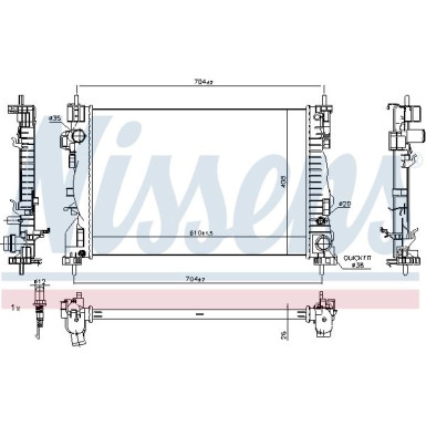60062 Kühler, Motorkühlung