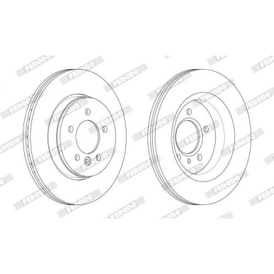 Ferodo | Bremsscheibe | FCR381A