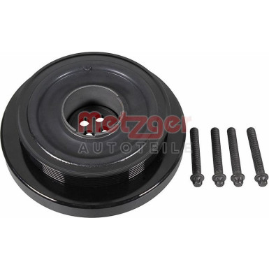 Metzger | Riemenscheibe, Kurbelwelle | 6400139