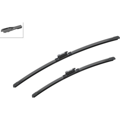 Wischblatt | BOSCH | Scheibenwischer Vorne + Hinten | A 620 S + A 330 H