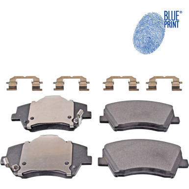 Blue Print | Bremsbelagsatz, Scheibenbremse | ADG042174