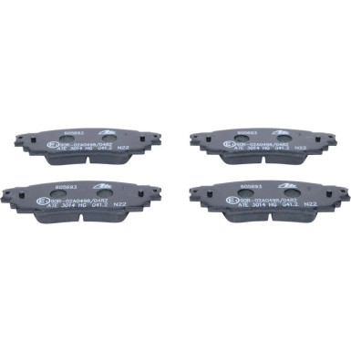 13.0460-5693.2 Bremsbelagsatz, Scheibenbremse