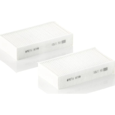 MANN-FILTER CU 1721-2 Innenraumfilter, Partikelfilter MANN-FILTER CU 1721-2 Innenraumfilter, Partikelfilter