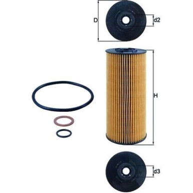 Knecht | Ölfilter | OX 137D2