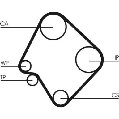 CT532 Zahnriemen