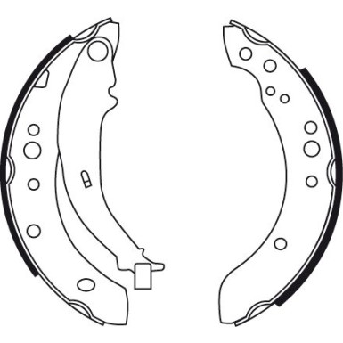 GS8769 Bremsbackensatz