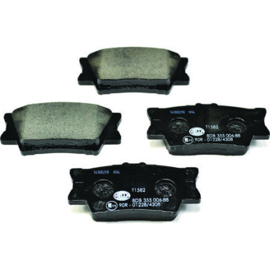 8DB 355 006-881 Bremsbelagsatz, Scheibenbremse