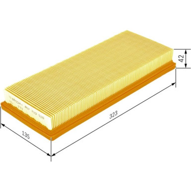 BOSCH 1 457 433 520 Luftfilter BOSCH 1 457 433 520 Luftfilter
