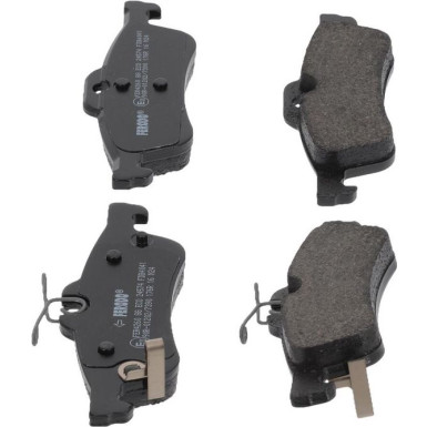 Ferodo Bremsbelagsatz, Scheibenbremse PREMIER ECO FRICTION FDB4041