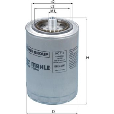 KC 218 Kraftstofffilter KC 218 Kraftstofffilter
