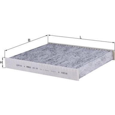 LAK 120 Filter, Innenraumluft