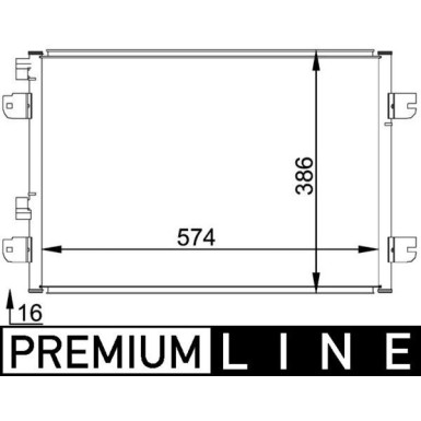 Mahle | Kondensator, Klimaanlage | AC 691 000P