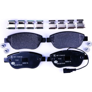 8DB 355 018-831 Bremsbelagsatz, Scheibenbremse