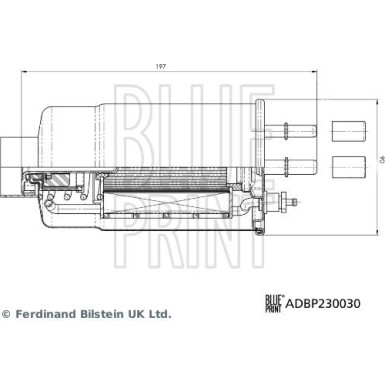 ADBP230030 Kraftstofffilter ADBP230030 Kraftstofffilter
