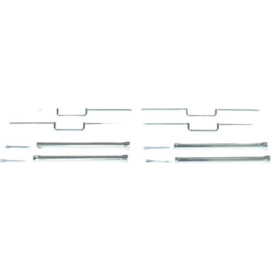 1 987 474 614 Zubehörsatz, Scheibenbremsbelag