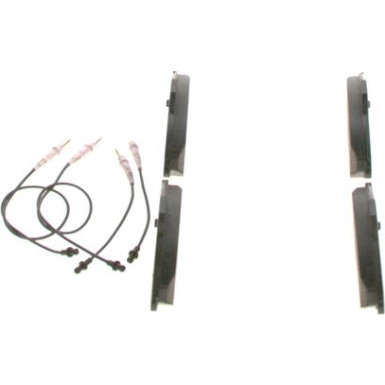 BOSCH | Bremsbelagsatz, Scheibenbremse | 0 986 424 278