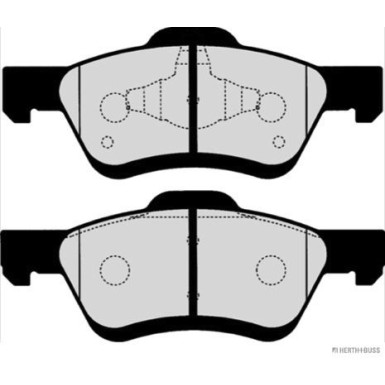 J3603042 Bremsbelagsatz, Scheibenbremse J3603042 Bremsbelagsatz, Scheibenbremse