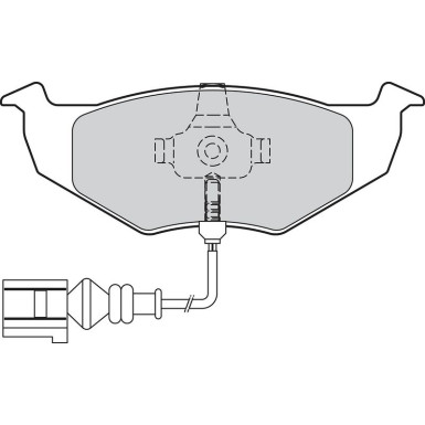 301805 Bremsbelagsatz, Scheibenbremse ESSENTIAL