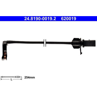 24.8190-0019.2 Warnkontakt, Bremsbelagverschleiß